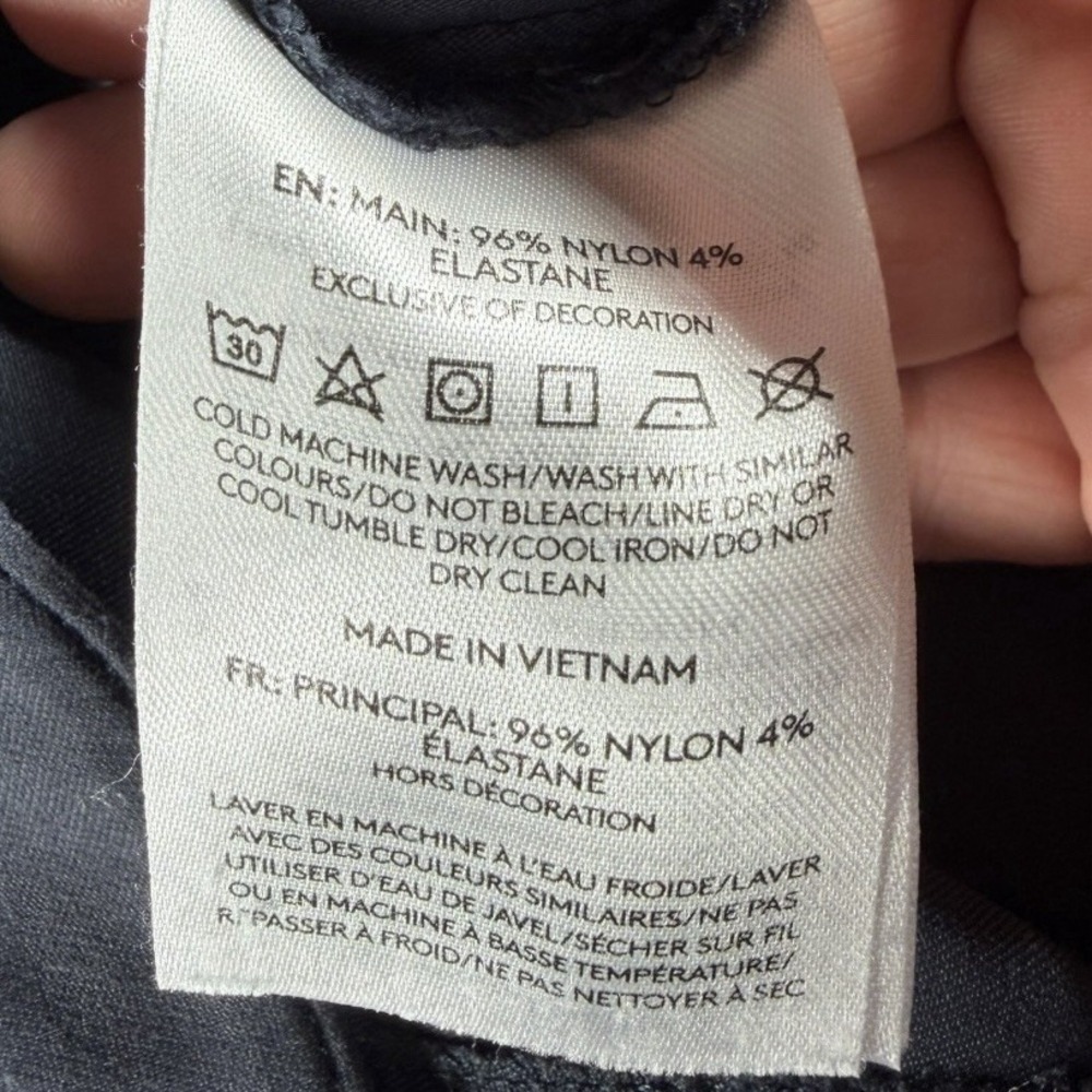 Kathmandu Women's Hiking Pants US 8 Navy/Gray Tech Stretch Travel Outdoor Nylon‎ - Picture 3 of 8